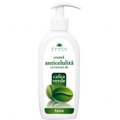 Crema anticelulita Cosmetic Plant Forte cu extract de cafea verde, 250 ml
